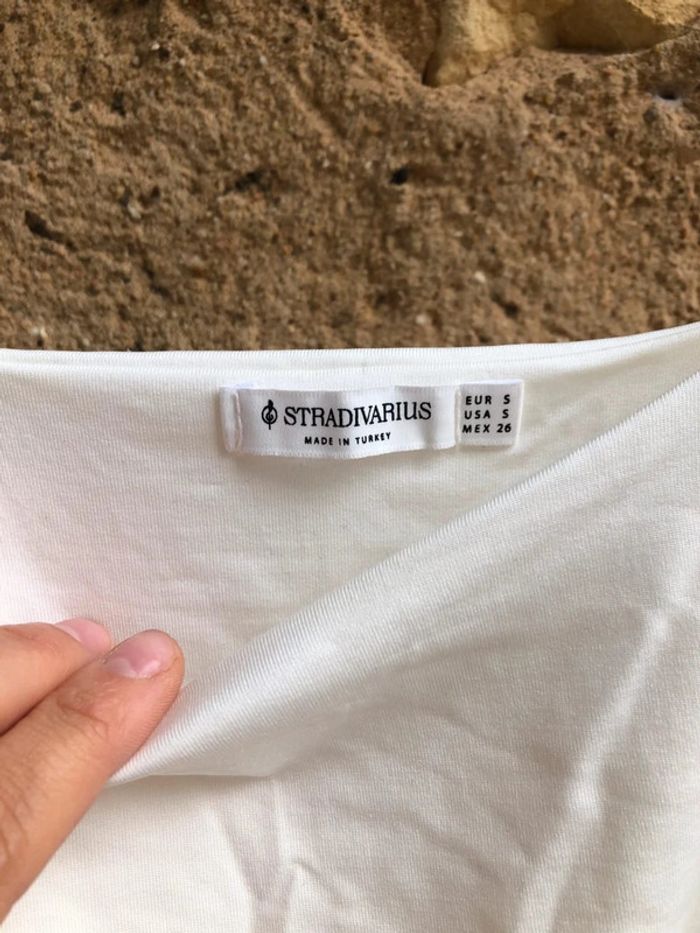 Body blanc à bretelles fines - photo numéro 3