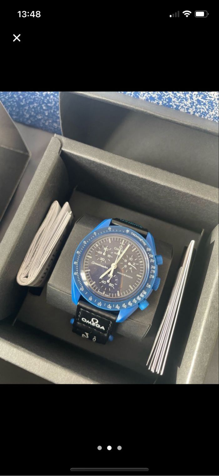 Montre Omega X swatch moonswatch mission to Neptune - photo numéro 2