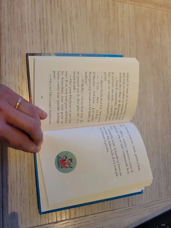 Livre Les Aristochats Bibliothèque Rose - photo numéro 4