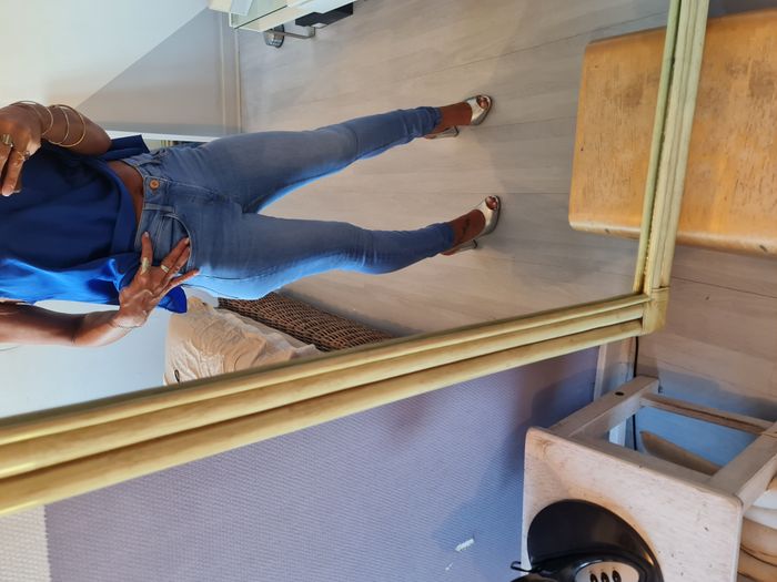 Jean skinny denim bleu clair Pimkie Taille 34 - photo numéro 9