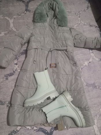 doudoune longue de mode