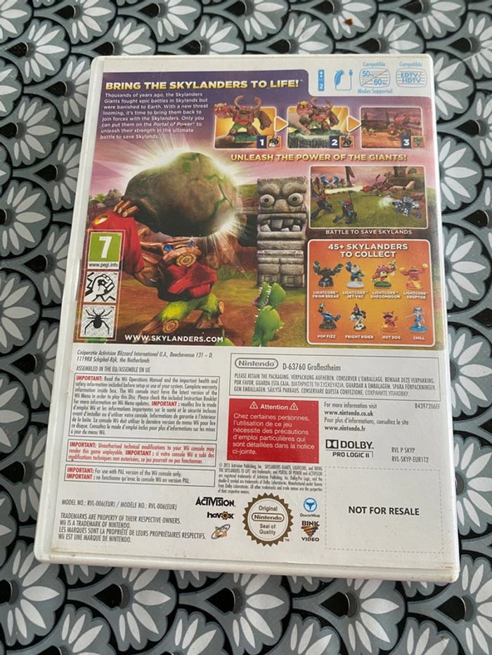 skylanders giant wii - photo numéro 3