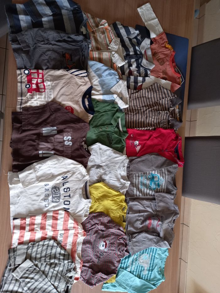 Gros lot de vêtements garçon 18 mois hiver, été - photo numéro 5