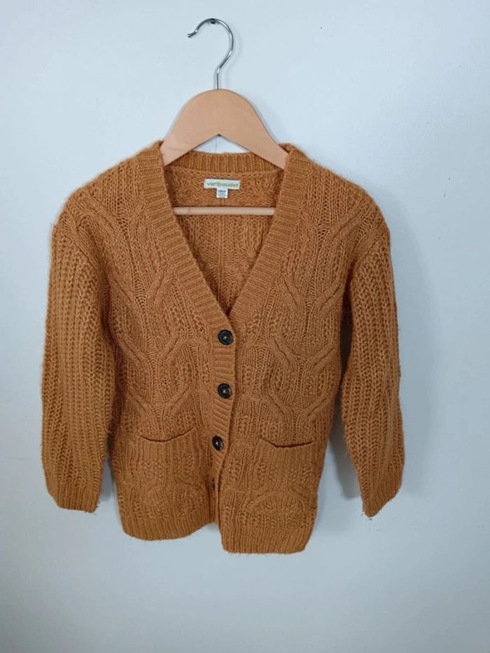 C3 gilet moutarde Verbaudet 8