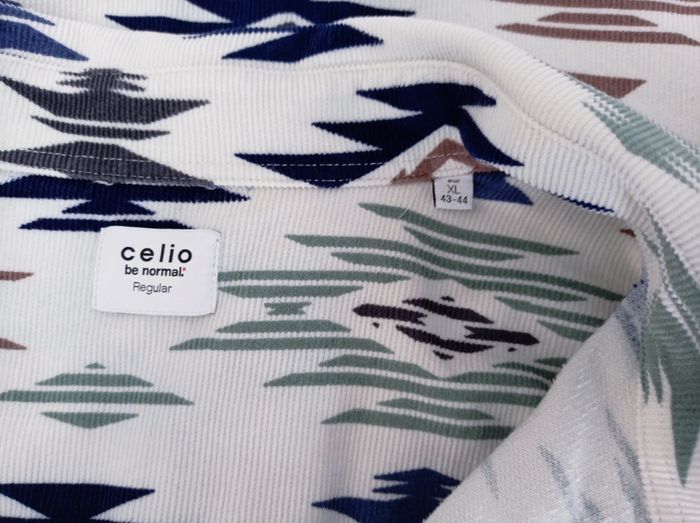 SURCHEMISE CELIO Velours Blanche Imprimée - photo numéro 3