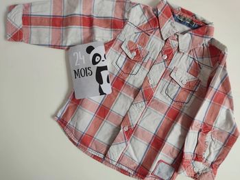 Chemise taille 24 mois