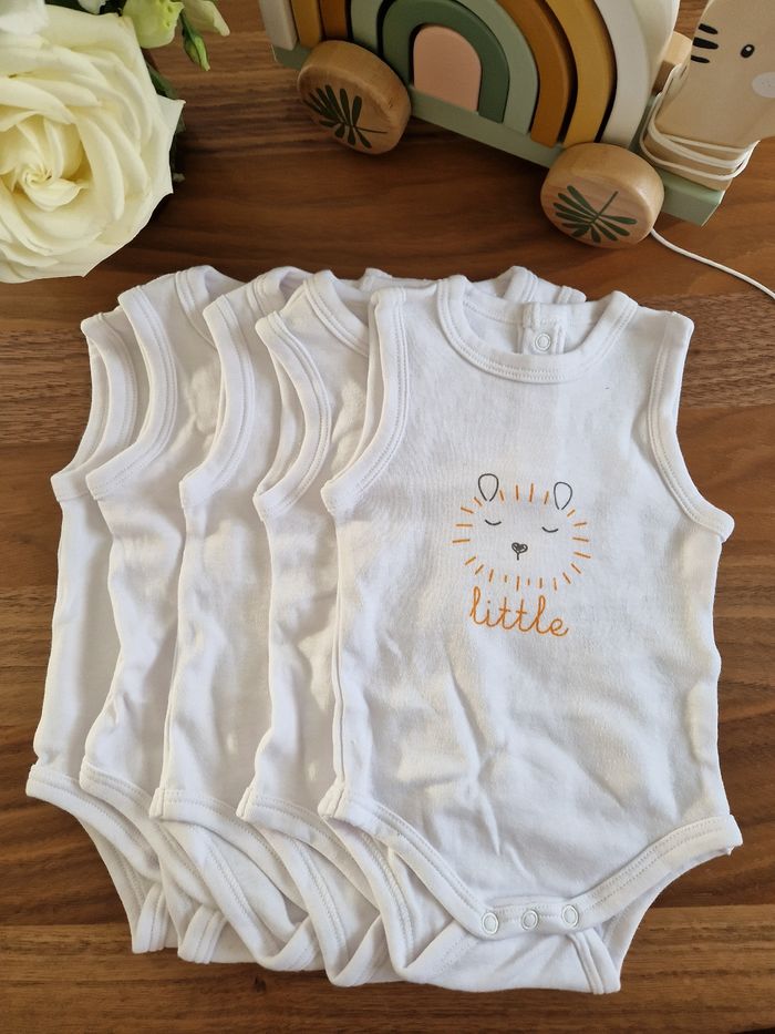 Lot de 5 bodies Verbaudet