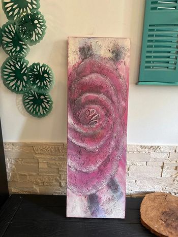 Cadre - motif ROSE - Fleurs