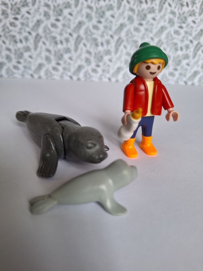 Figurine Playmobil Spécial enfant et phoques