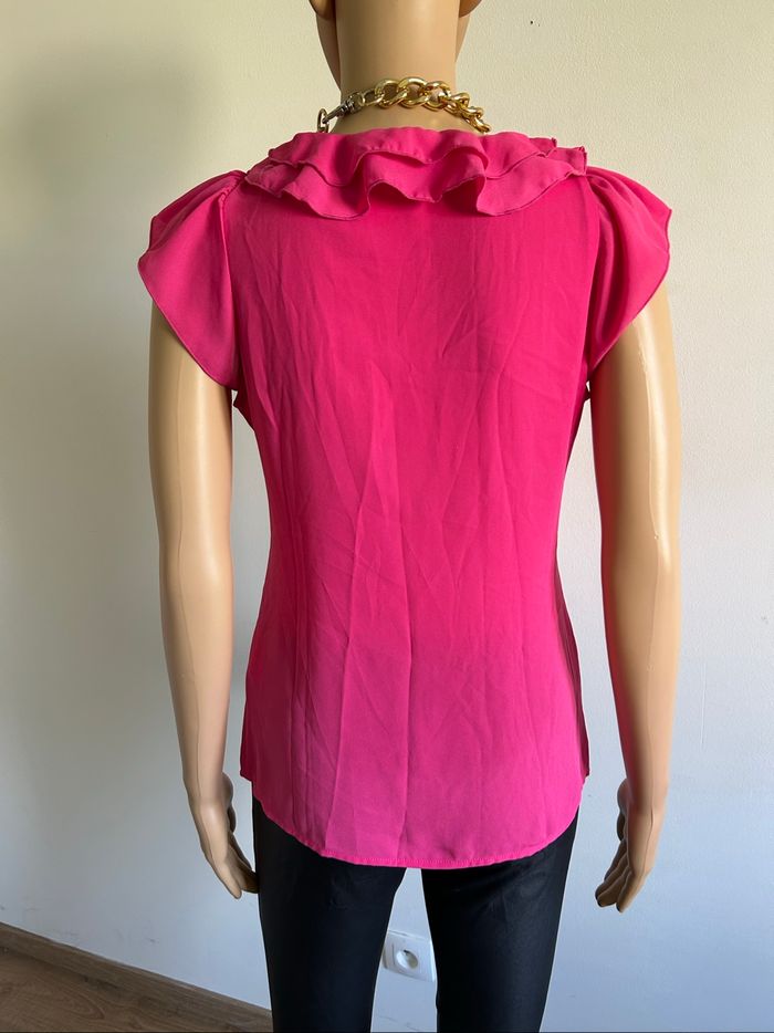 Blouse rose sans manches Morgan taille 36 jamais portée - photo numéro 5