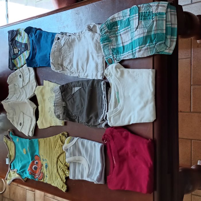 Lot vêtements garçon été 6 mois
