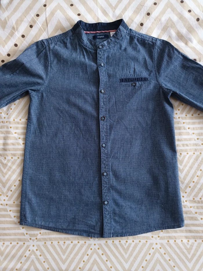 Chemise bleu