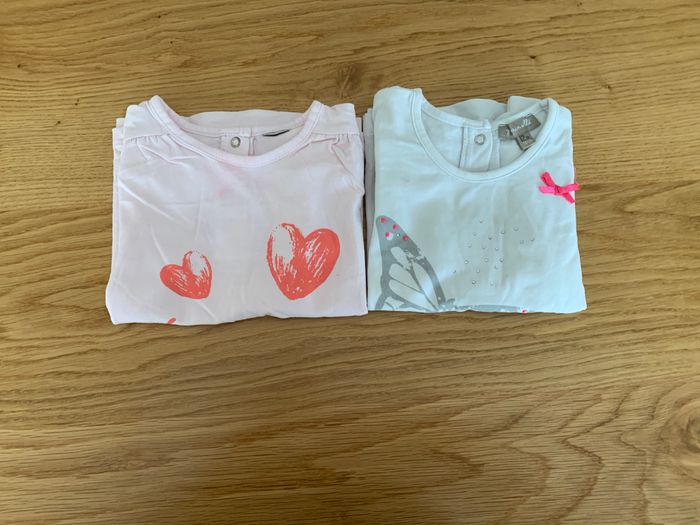 Lot t-shirts manches courtes