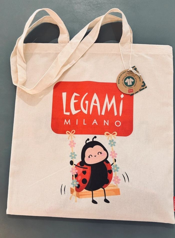 Tote bag coton Legami Coccinelle