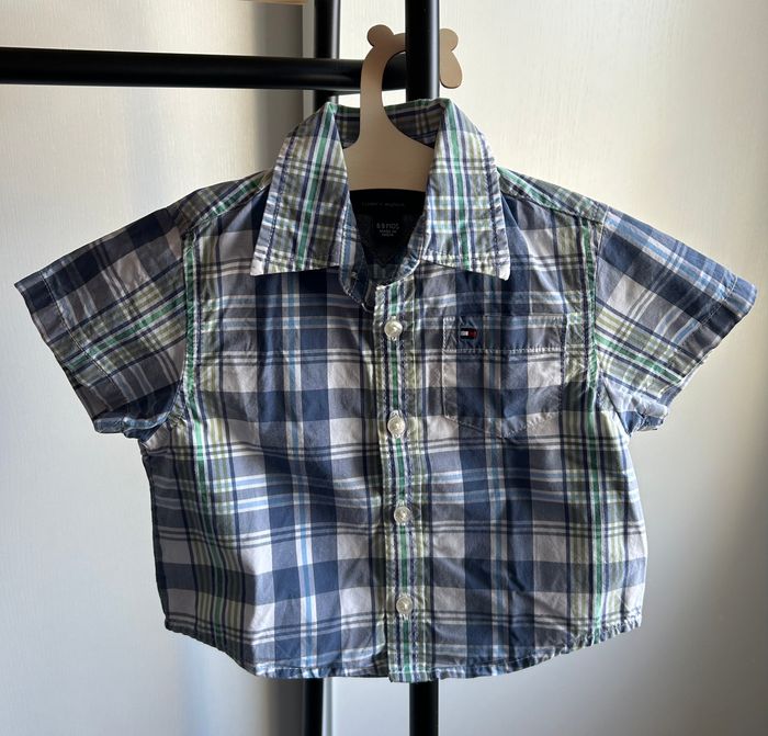 Chemise manches courtes - 6/9 mois - Tommy Hilfiger