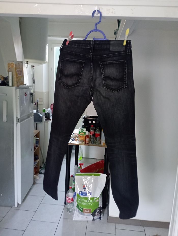 Jean slim de marque Jack & Jones taille l - photo numéro 5