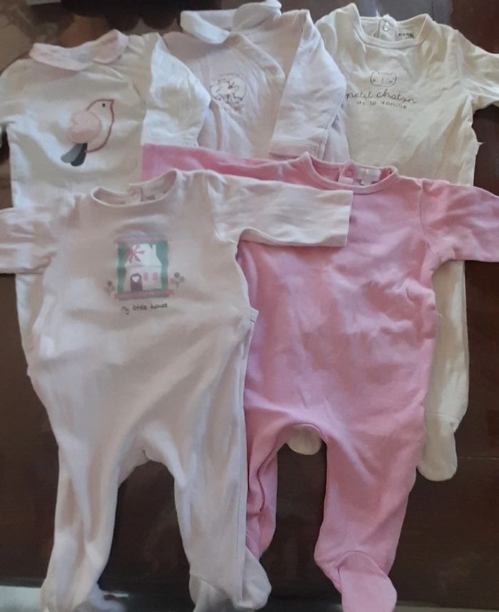 Lot 5 pyjamas légers