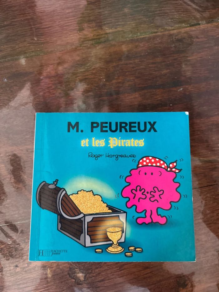 Livre monsieur peureux et les pirates