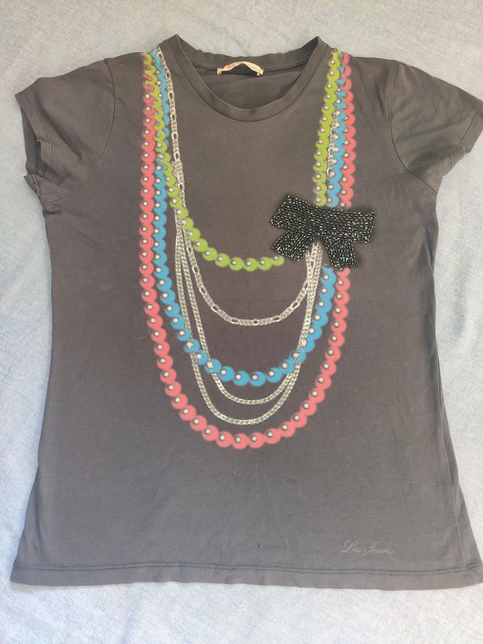 Tee shirt fashion de la marque Liu JO taille S - photo numéro 3