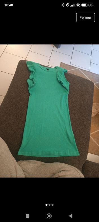 Robe manches courtes 