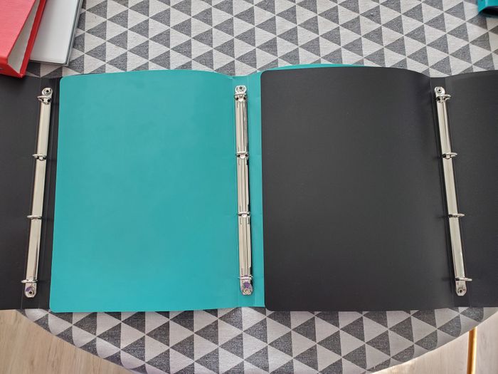 lot de 3 classeurs neuf/très bon état - photo numéro 3