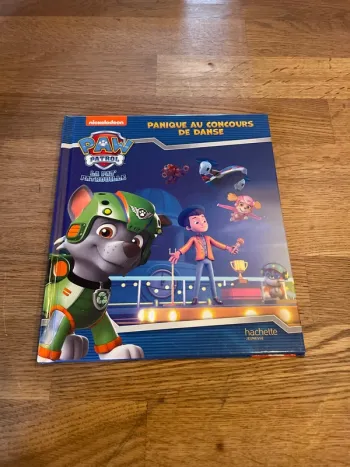 Livre Panique au concours de danse de la Pat Patrouille Paw Patrol