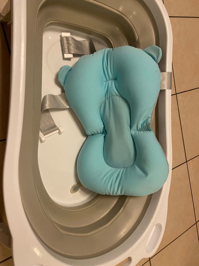 Baignoire bébé pliable + coussin - photo numéro 10