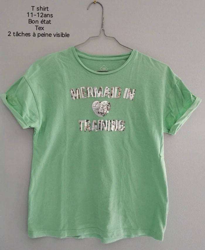 T shirt 11-12ans