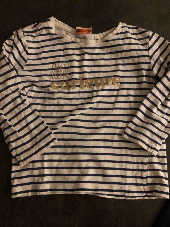 Lot 3 t-shirt manche longue 24 mois - photo numéro 4