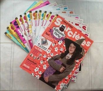 Lot de 15 magazines les petites sorcières