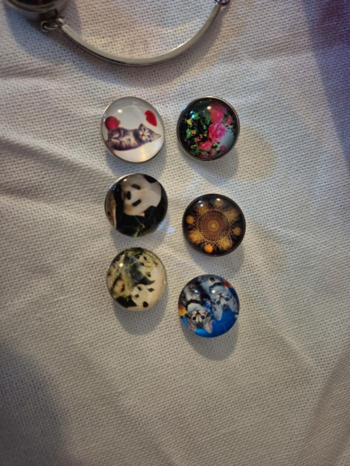 Bracelet à boutons pressions interchangeable - photo numéro 3