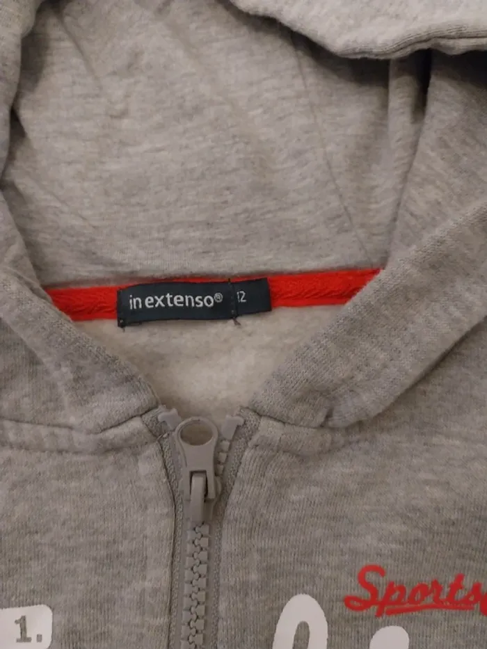Sweat chaud gris clair 12A - photo numéro 3