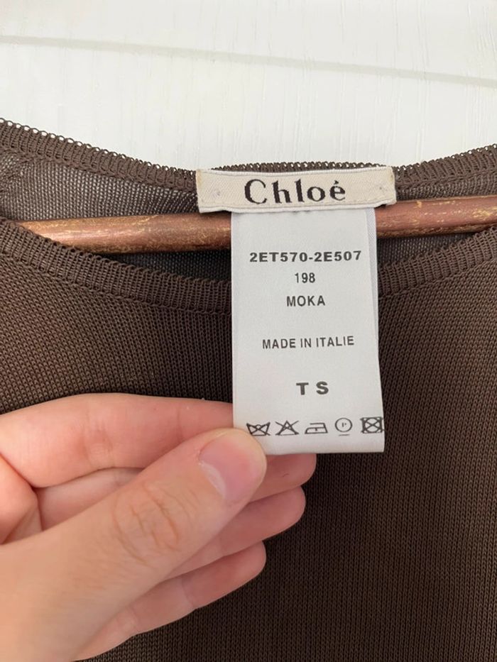 Top iconique Chloé avec bijoux - taille S - photo numéro 9