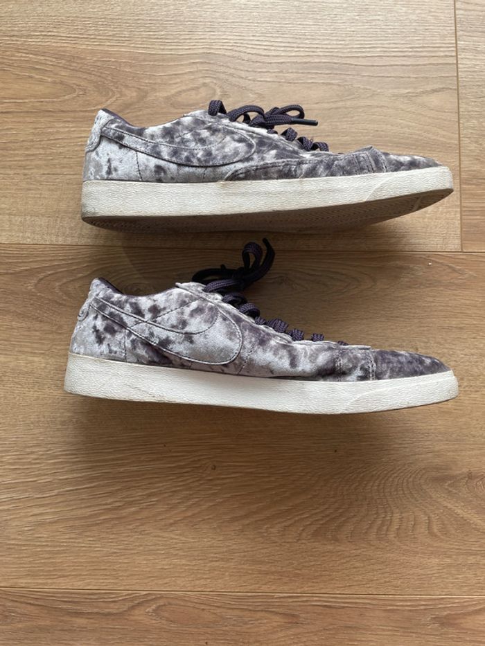Baskets Nike velours violet 42 - photo numéro 6