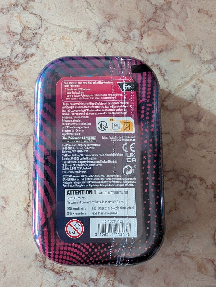 Pokémon mini tin méga évolution kangourex - photo numéro 2