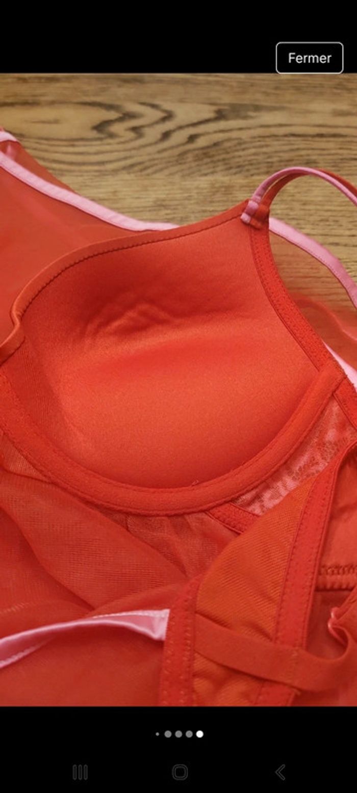 Nuisette rouge Hunkemöller taille M - photo numéro 12