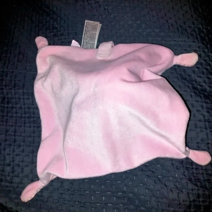Doudou plat lapin rose, lapin étoile brodé Simba Toys - photo numéro 3