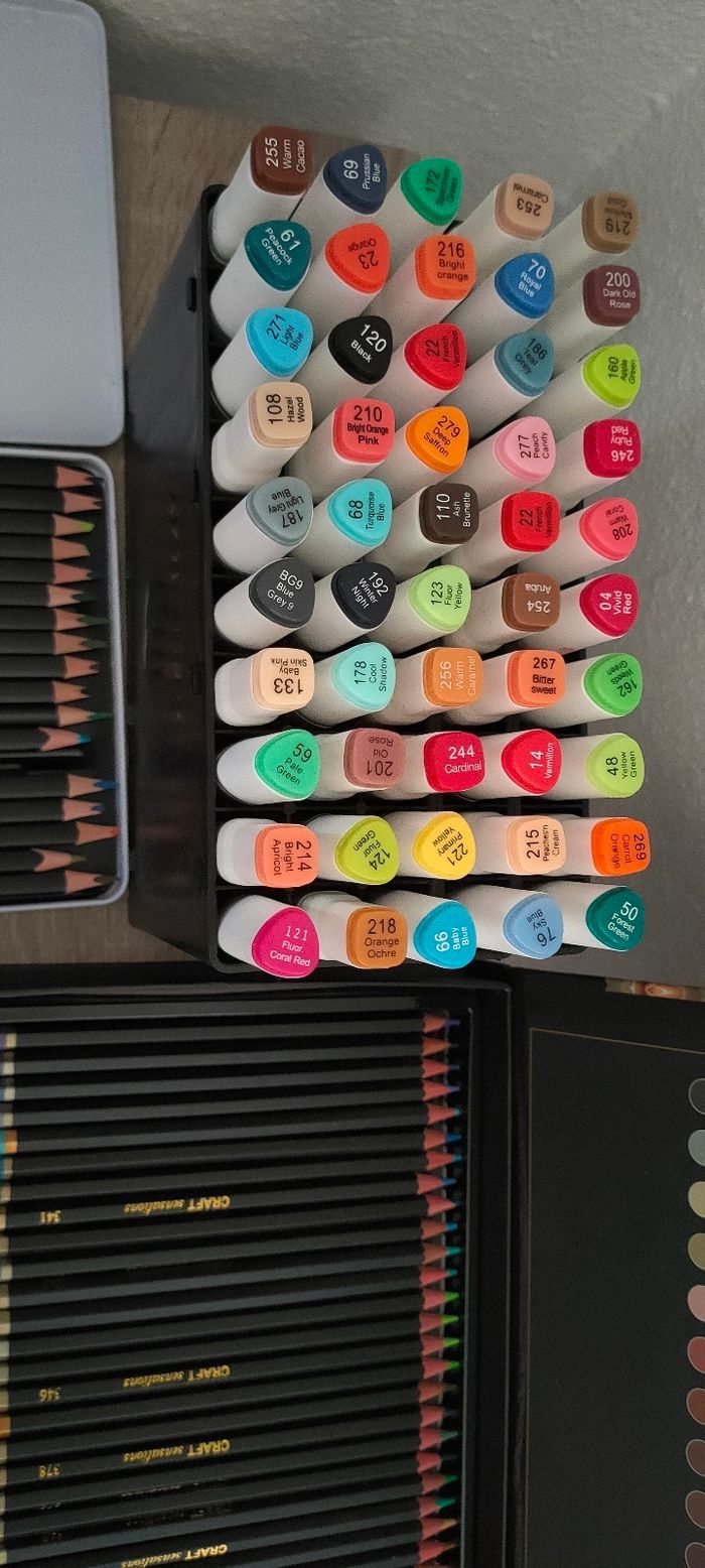 Lot de feutre et crayon de couleur - photo numéro 10