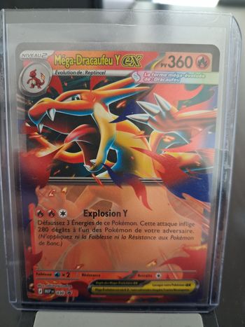 🔥 DRACAUFEU MÉGA Y EX 030 - ÉTAT NEUF - ÉDITION 2026 🔥