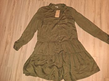 Robe manches longues kaki Promod Taille S neuve étiquetée