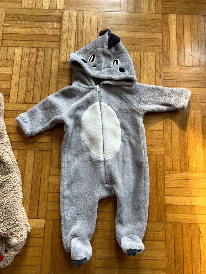 Lot combi pyjama polaire 3mois - photo numéro 3