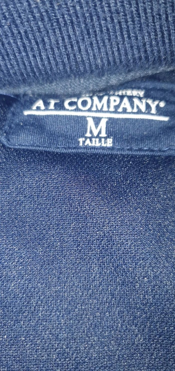 Veste zippée marine Armand Thiery taille M - photo numéro 3