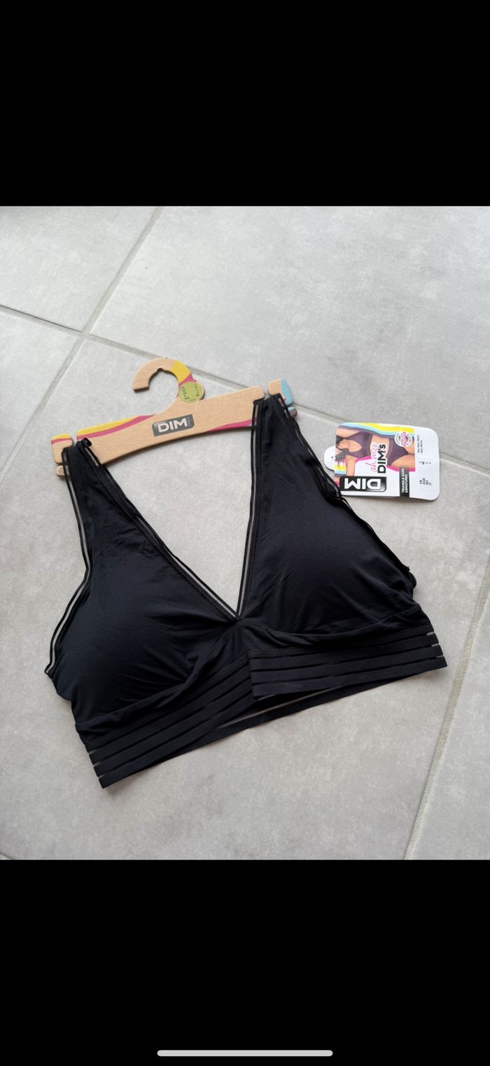 Soutien gorge Brassière Triangle Dim Taille L
