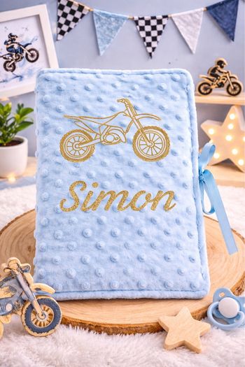 Protège carnet de sante moto cross 