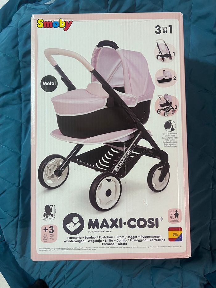Pousseur smoby maxi cosy neuve