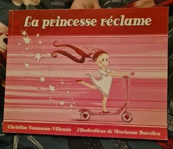 Livre la princesse réclame