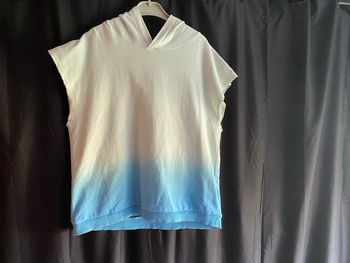 Sweat femme bleu degradé