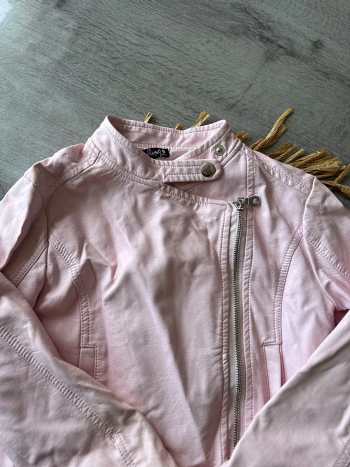 Veste en simili cuir influx 8 ans - photo numéro 3