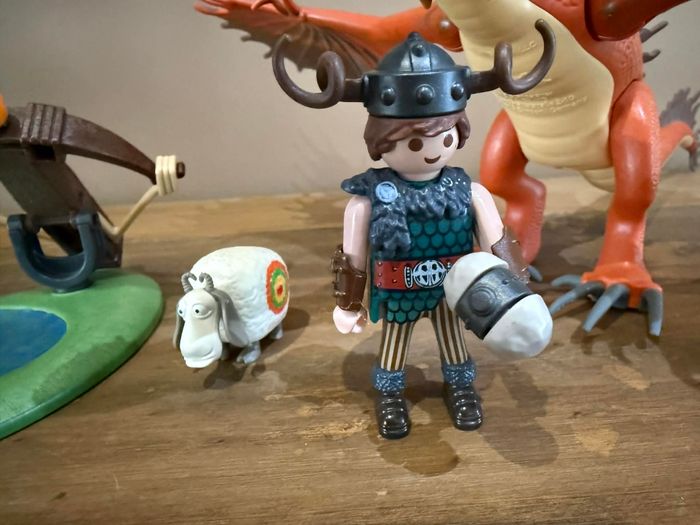 Lot Playmobil Krochefer et viking du film « Dragon » - photo numéro 5