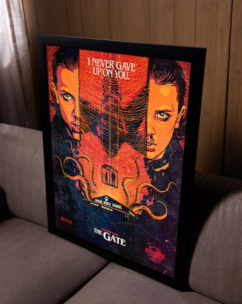 Poster Stranger Things - The Gate - Saison 2